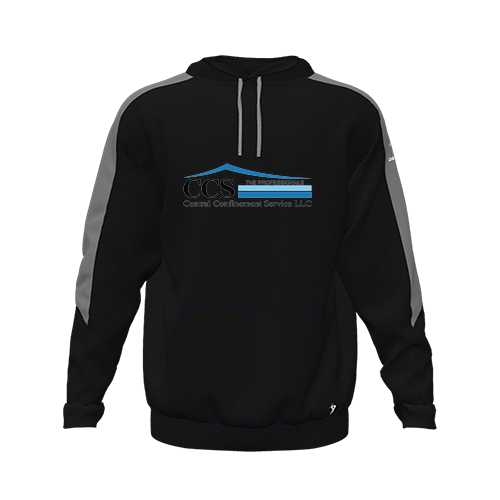 [CUS-DFW-HOOD-FLC-LSL-BLK-YXS-LOGO1] Hoodie (Youth XS, Black, Logo 1)