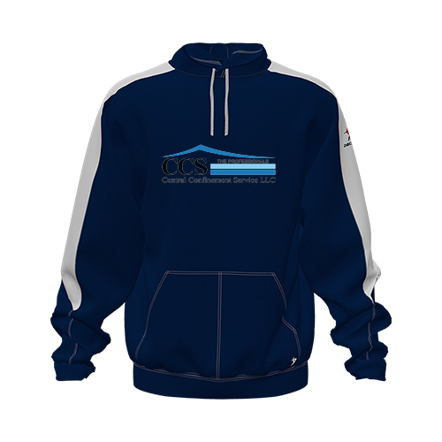 [CUS-DFW-HOOD-FLC-LSL-NVY-YXS-LOGO1] Hoodie (Youth XS, Navy, Logo 1)