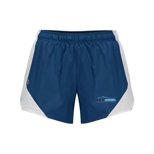 [229489.H03.S-LOGO1] Girls Olympus Shorts (Female Youth S, Navy, Logo 1)
