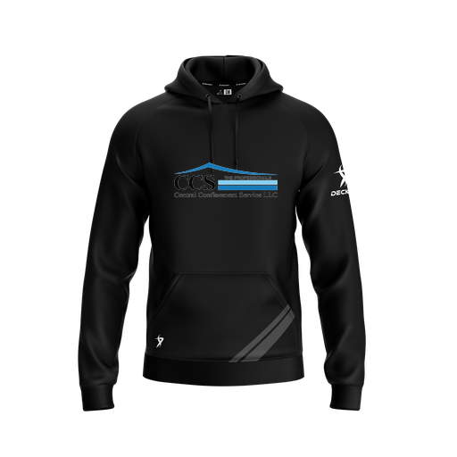 [FOLHSMBK-YXS-LOGO1] Decker Summit Hoodie (Youth XS, Black, Logo 1)